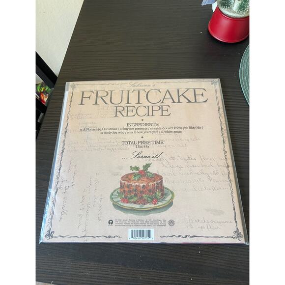 NEW SIGNED Sabrina Carpenter Fruitcake Olive Green Vinyl Record LP Autograph - Picture 2 of 2